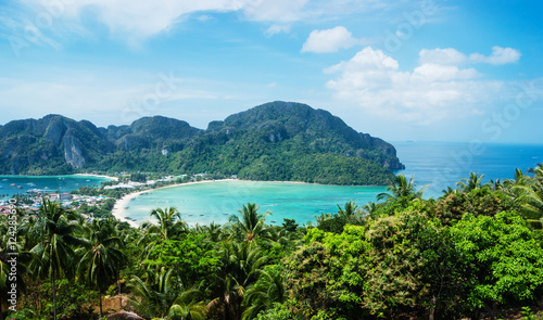 View of the island Phi Phi Don from the viewing point
