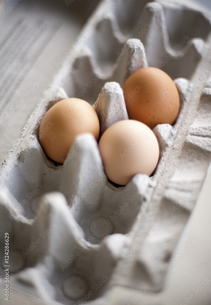 eggs in a box