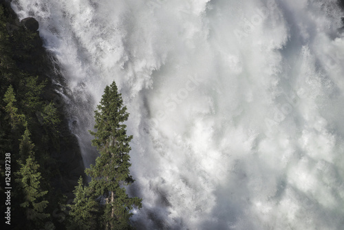 Kinuseo Falls, Monkman Provincial Park; British Columbia, Canada photo