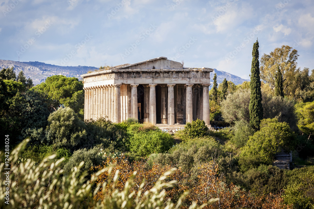 Temple of Hephaestus, Greek Orthodox church of St. George Akamates; Athens, Greece Temple of Hephaestus, Greek Orthodox church of St. George Akamates; Athens, Greece