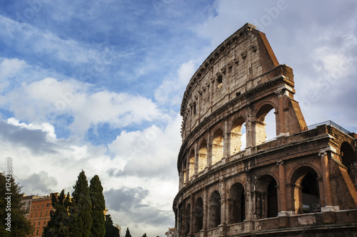 Colosseum; Rome, Italy photo
