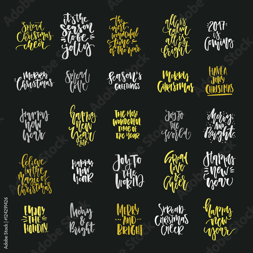 Handdrawn Christmas Lettering