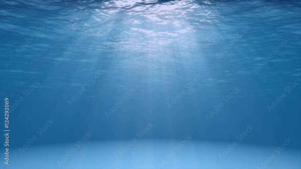 Blue ocean surface seen from underwater (4k video) Blue ocean surface seen from underwater (4k video)