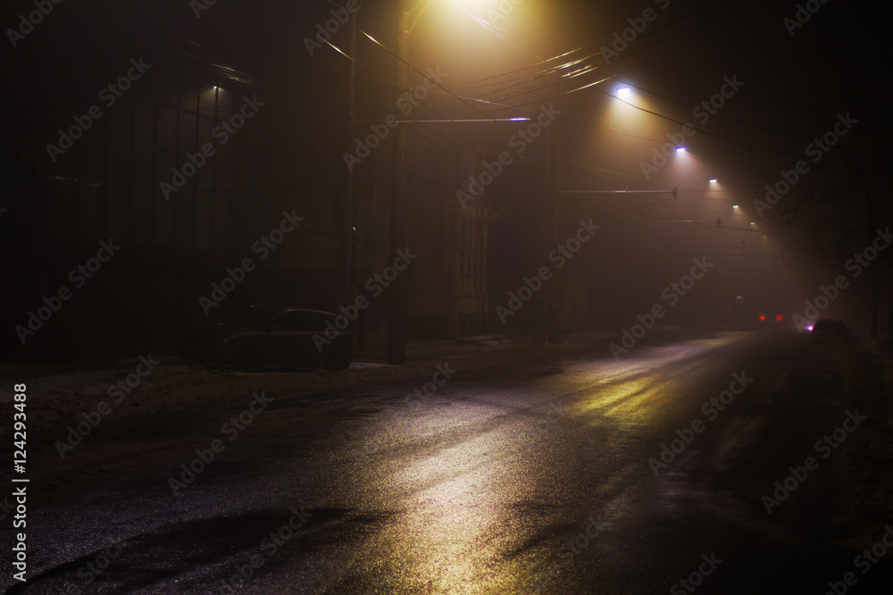 night city street