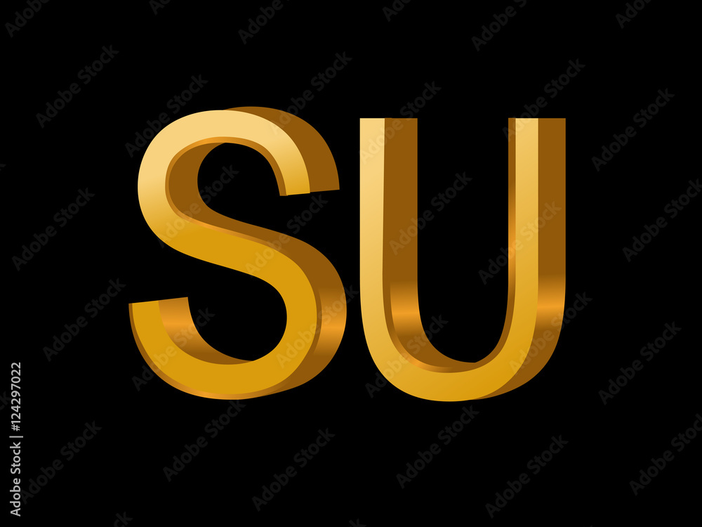 SU Initial Logo for your startup venture SU Initial Logo for your startup venture