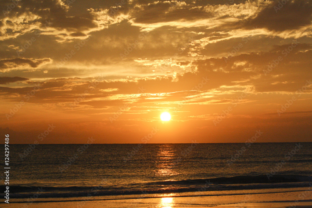 Naklejka premium Image of a Sunset 