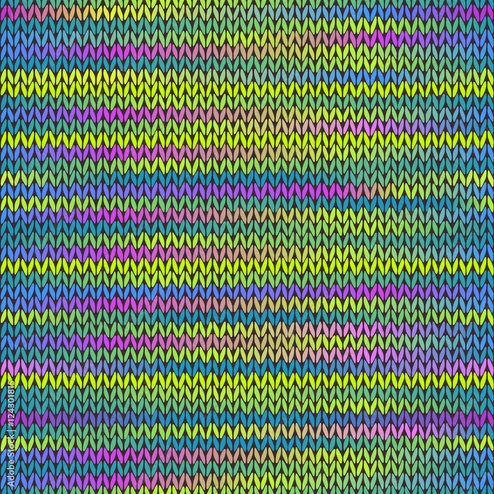 Style Seamless Knitted Melange Pattern Style Seamless Knitted Melange Pattern
