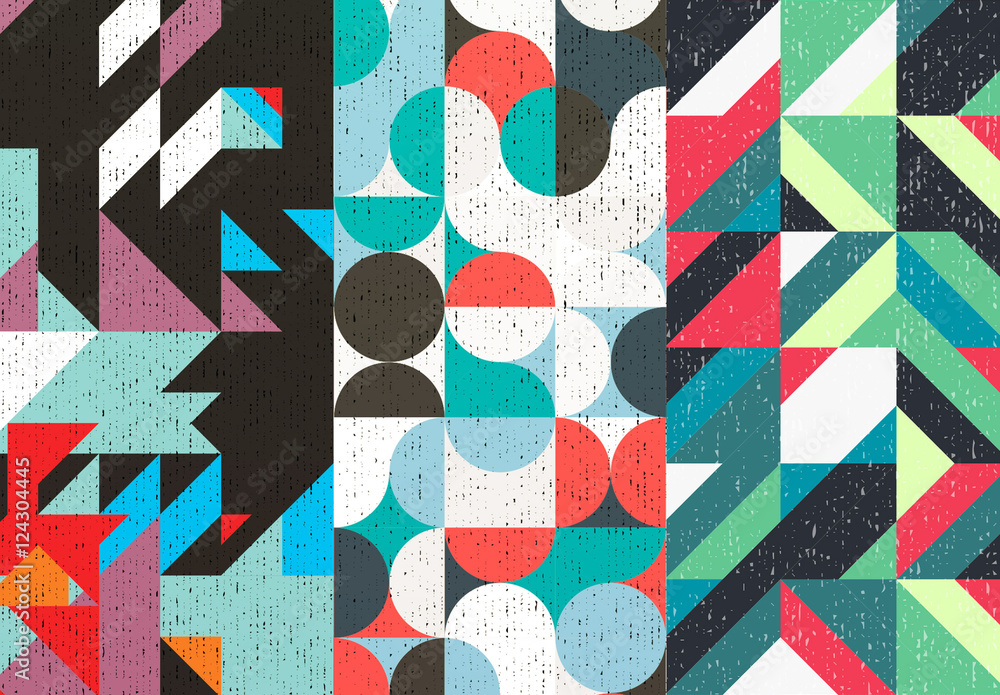 幾何学的パターン Stock Template Adobe Stock