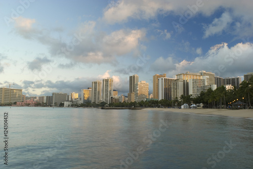 Waikiki beach view