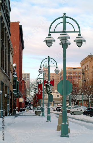 Foto Milwaukee Wisconsin Third Ward in Winter