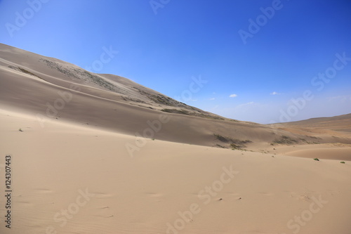 Sand dunes. Gobi Desert, Mongolia