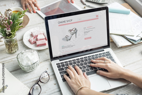 Shopping Commercial Online Internet Concept
