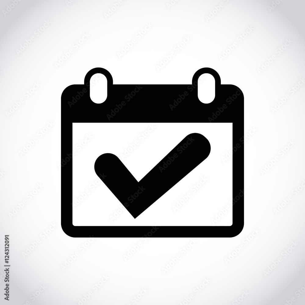 calendar icon stock vector illustration flat design calendar icon stock vector illustration flat design