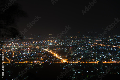 View of Hatyai at night