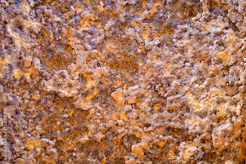 Heavy corroded and rusty iron plate surface Heavy corroded and rusty iron plate surface