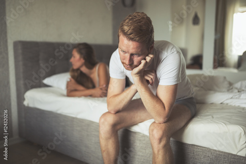 Tableau sur toile Couple having problems