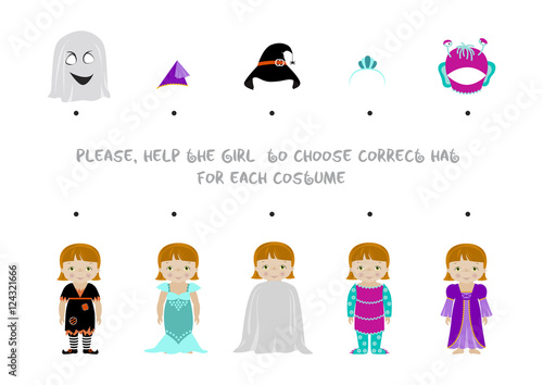 Halloween logic task for kids