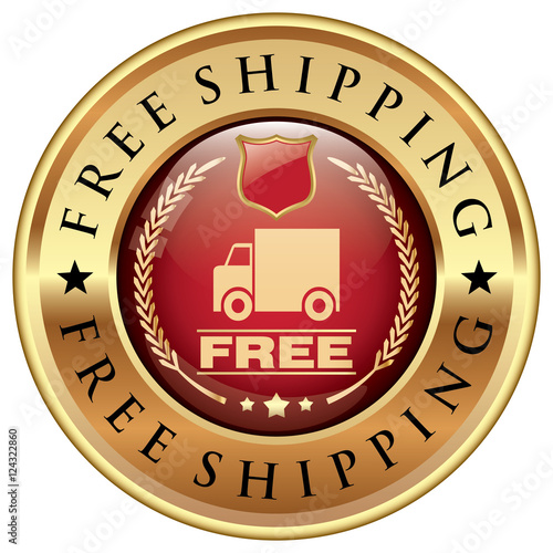 Free Shipping badge
