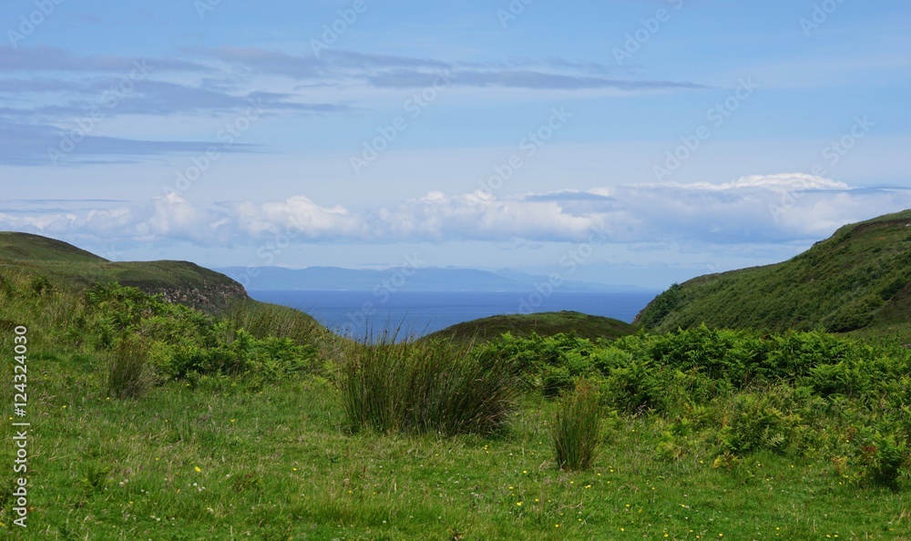 Obraz premium Landschaft auf Rathlin Island / Nordirland