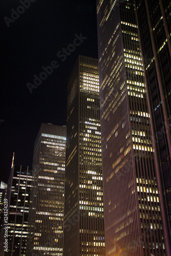 Skyscrapers of New York City  USA
