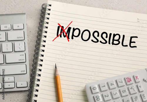 Plakat changing impossible to possible