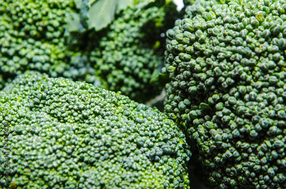 close-up image of flowering broccoli close-up image of flowering broccoli