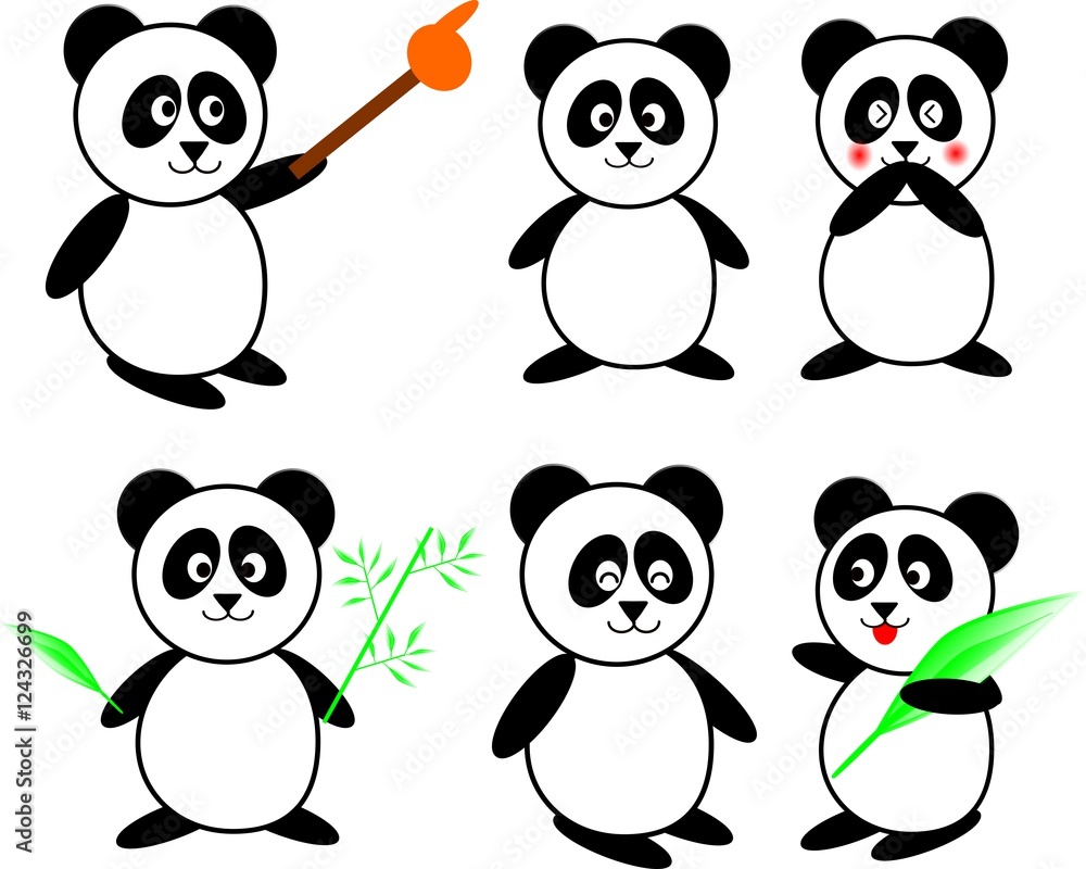 Obraz premium パンダシリーズ1