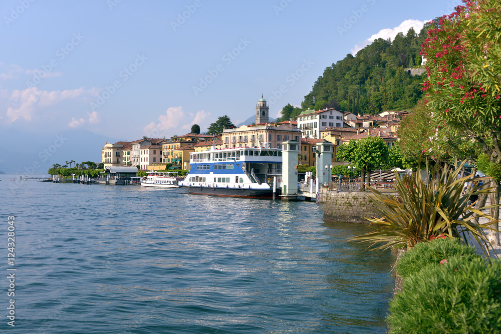 Bellagio on the lake Como, a comune in the Province of Como in the Italian region of Lombardy
