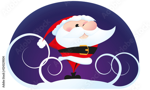 pere noel stylisé