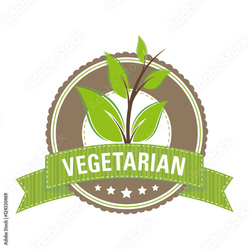 Vegetarian Button