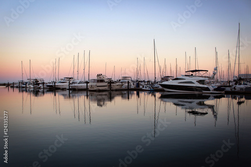 Boats on Michigan Lake, Chicago, Illinois, USA © free2trip