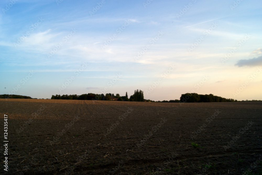 Fototapeta premium Felder Panorama