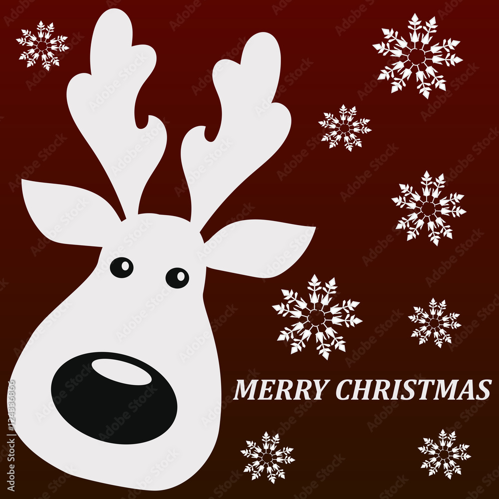 merry christmass deer merry christmass deer