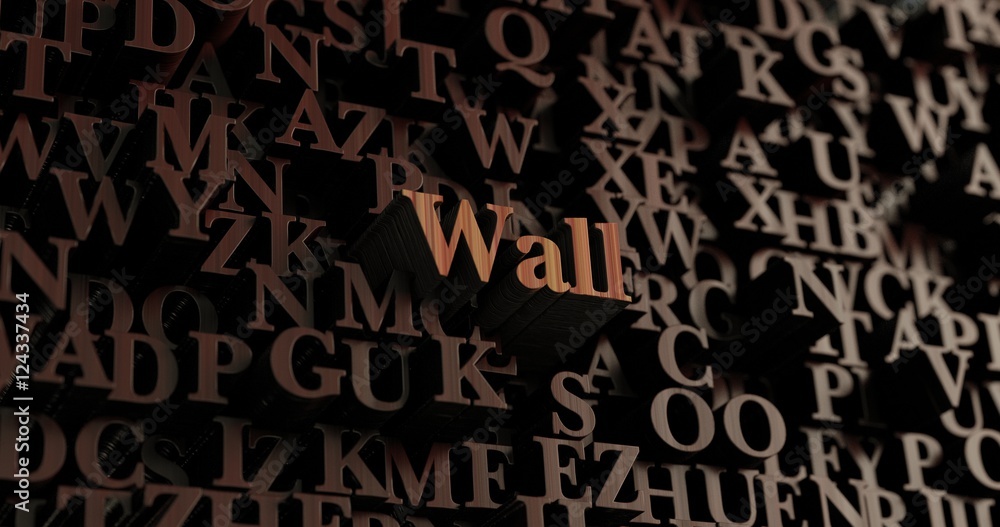 Wall - Wooden 3D rendered letters/message. Can be used for an online banner ad or a print postcard. Wall - Wooden 3D rendered letters/message. Can be used for an online banner ad or a print postcard.