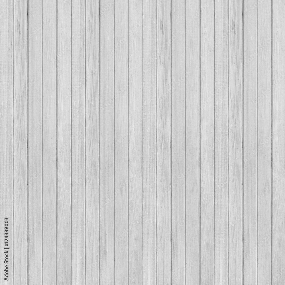 Naklejka premium Wood pine plank white texture background