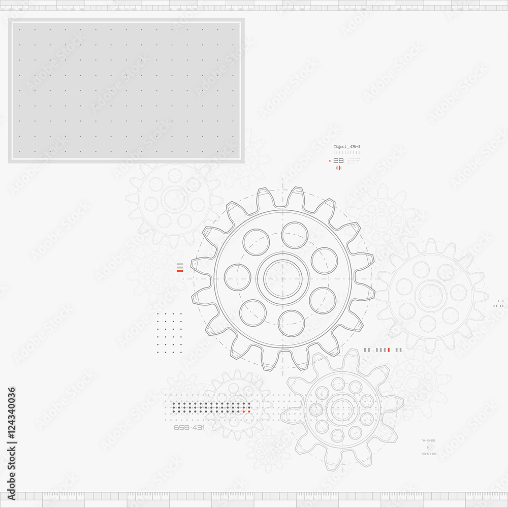 Abstract technology background Abstract technology background