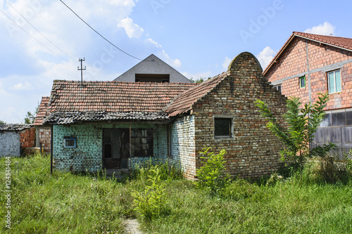 Old deserted rural house