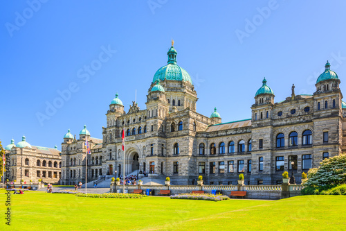 Obraz na płótnie Victoria, British Columbia. Parliament building.