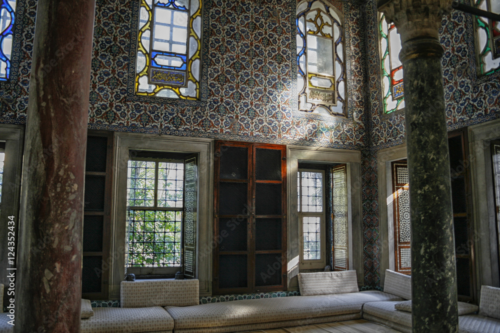 Konstfotografi Inside the harem of the Topkapi Palace