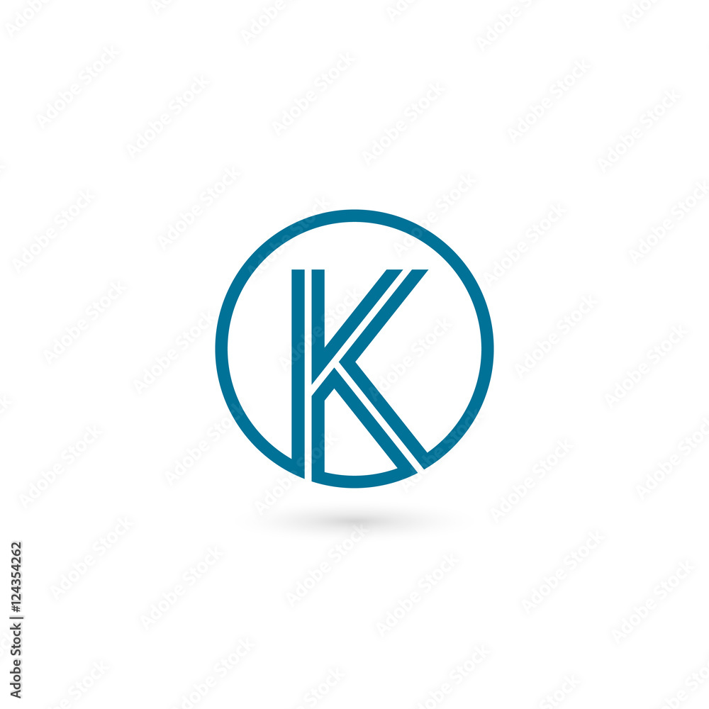 Logo K letter. Isolated on white background. Vector illustration, eps 10.
Logo K letter. Isolated on white background. Vector illustration, eps 10.