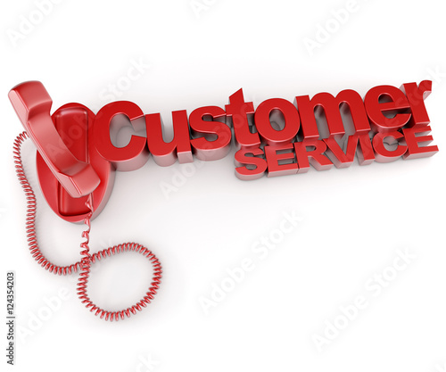 Customer service telephone