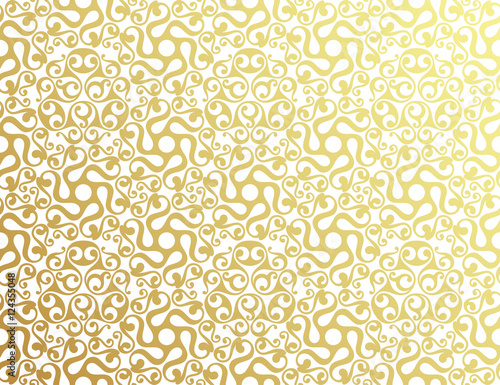 ancient golden celtic seamless pattern, vector