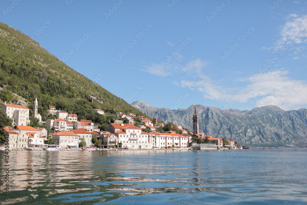 Beauty Kotorska Bay in the Montenegro