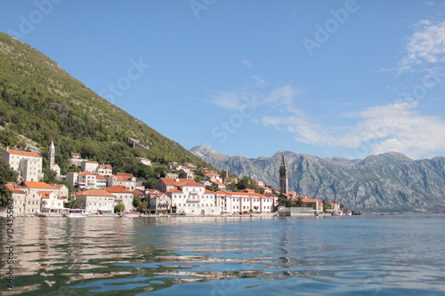 Beauty Kotorska Bay in the Montenegro