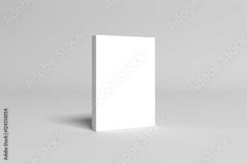 Blank Book Cover Mock-up