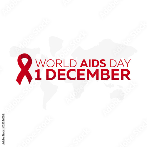 World Aids day. Vector illustration