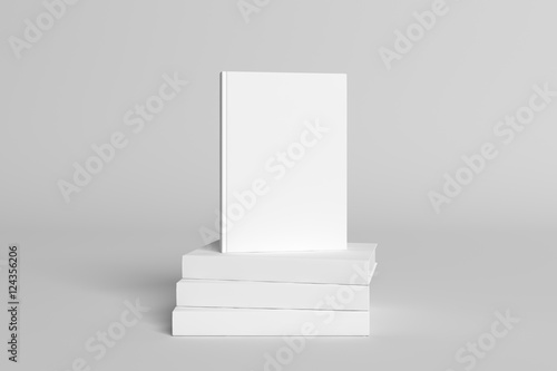 Blank Book Cover Mock-up