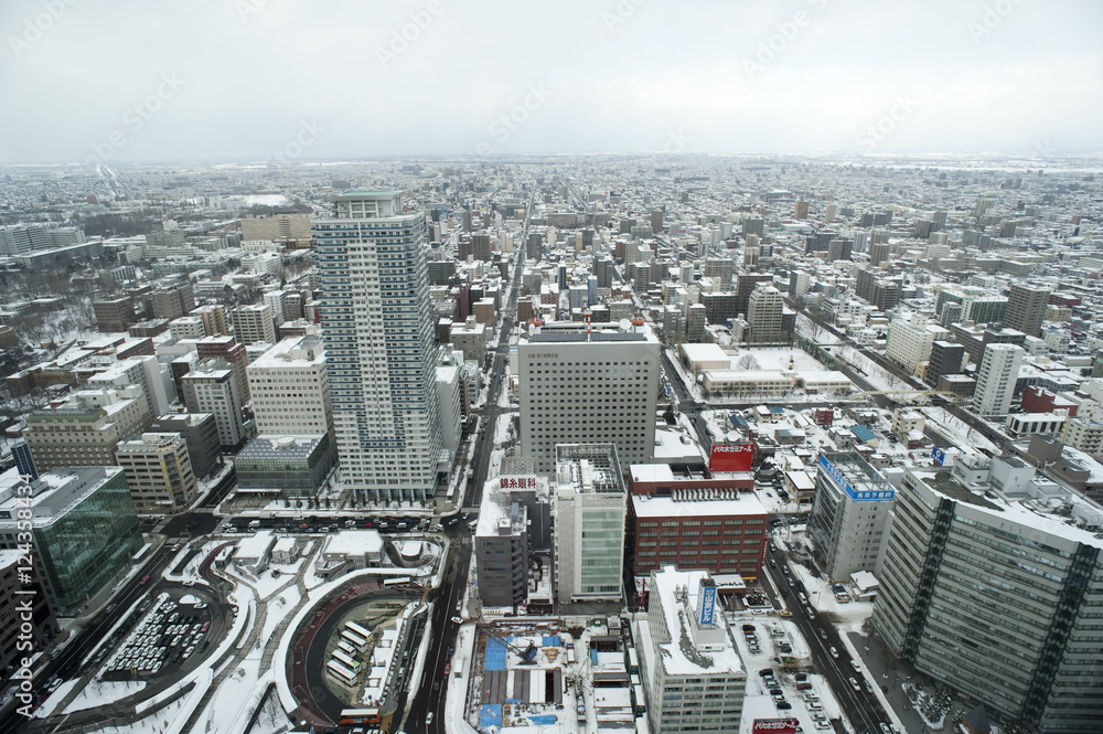 Fototapeta premium Sapporo Wideangle