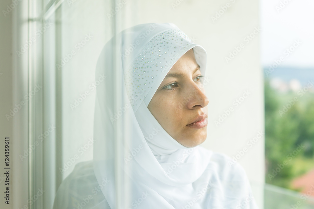 Beautiful Muslim Arabic woman inside Beautiful Muslim Arabic woman inside