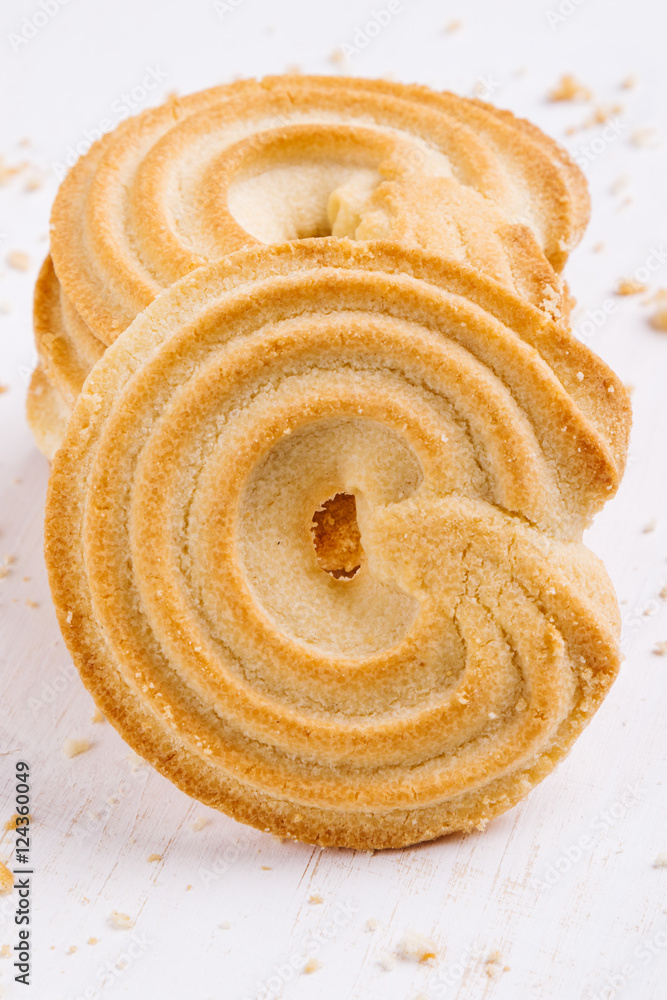 Fototapeta premium Danish butter cookies